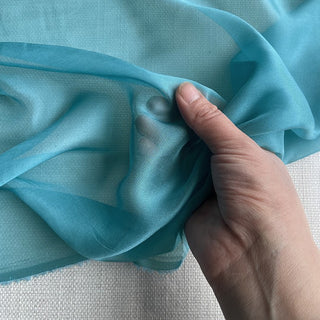 Yardblox Exclusive Luxury Silk Collection Solid Multi Color Non-Stretch Mulberry Silk Chiffon DS26503 -6 Momme