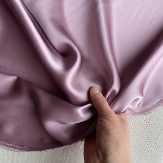 Yardblox Exclusive Luxury Silk Collection Solid Multi Color Non-Stretch 6A Mulberry Silk Charmeuse Satin DS26509 -19 Momme