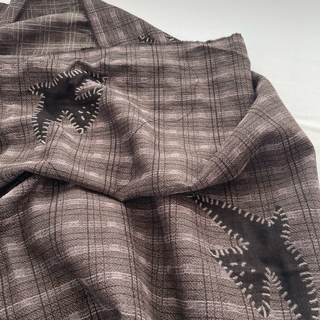 Japanese Designer Conversational Multi Color Non-Stretch Cotton Dobby Jacquard DS16665