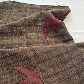 Japanese Designer Conversational Multi Color Non-Stretch Cotton Dobby Jacquard DS16665