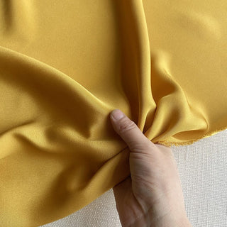 Yardblox Exclusive Luxury Silk Collection Solid Multi Color Non-Stretch Mulberry Silk Crepe De Chine DS26510 -30 Momme