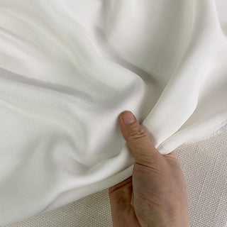 Yardblox Exclusive Luxury Silk Collection Solid Multi Color Non-Stretch Mulberry Silk Crepe De Chine DS26511 -40 Momme