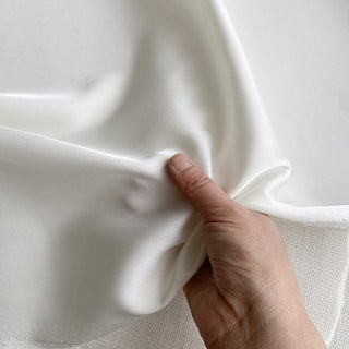 Yardblox Exclusive Luxury Silk Collection Solid Multi Color Stretch Mulberry Silk Elastane Blended Charmeuse Satin DS26508 -19 Momme