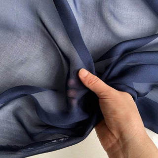 Yardblox Exclusive Luxury Silk Collection Solid Multi Color Non-Stretch Mulberry Silk Chiffon DS26503 -6 Momme