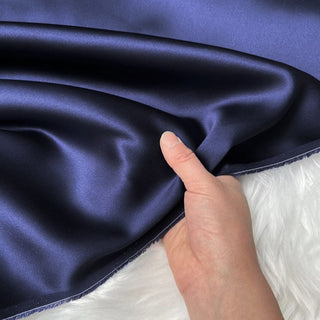 Yardblox Exclusive Luxury Silk Collection Solid Multi Color Non-Stretch 6A Mulberry Silk Charmeuse Satin DS26514 -30 Momme