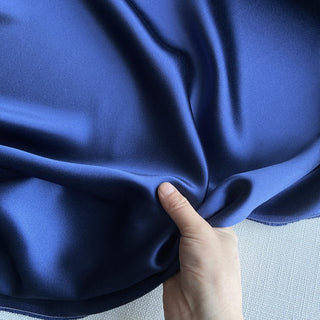 Yardblox Exclusive Luxury Silk Collection Solid Multi Color Non-Stretch 6A Mulberry Silk Charmeuse Satin DS26515 -40 Momme