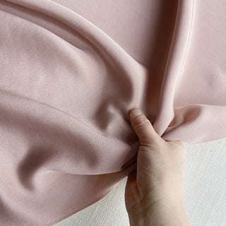 Yardblox Exclusive Luxury Silk Collection Solid Multi Color Non-Stretch Mulberry Silk Crepe De Chine DS26510 -30 Momme