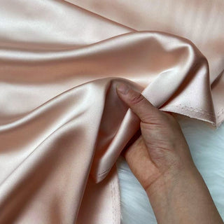 Yardblox Exclusive Luxury Silk Collection Solid Multi Color Non-Stretch 6A Mulberry Silk Charmeuse Satin DS26515 -40 Momme