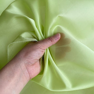 Yardblox Exclusive Luxury Silk Collection Solid Multi Color Non-Stretch Mulberry Silk Satin Face Organza DS26506 -12 Momme