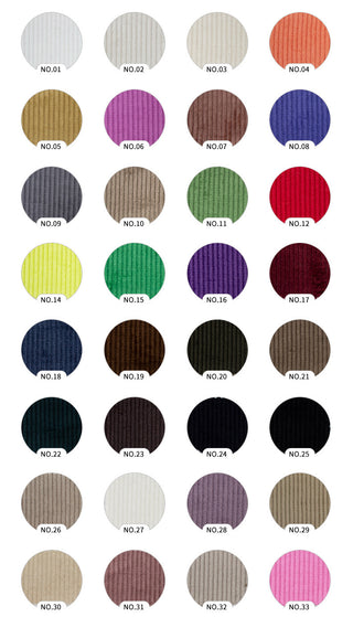 Solid Stretch Cotton Pinwale Corduroy A005311