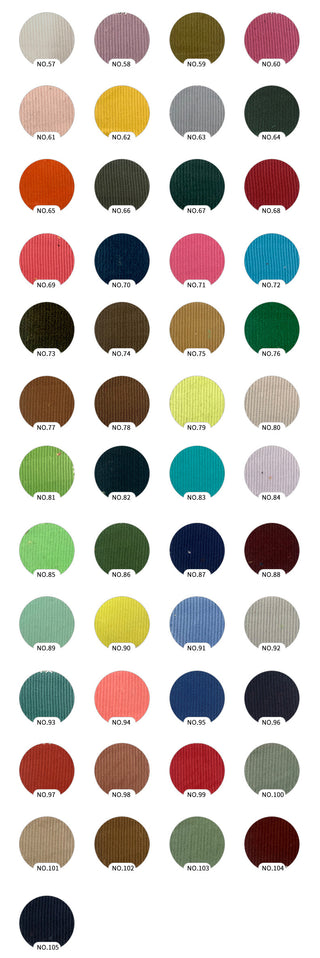 Solid Cotton Pinwale Corduroy A005318