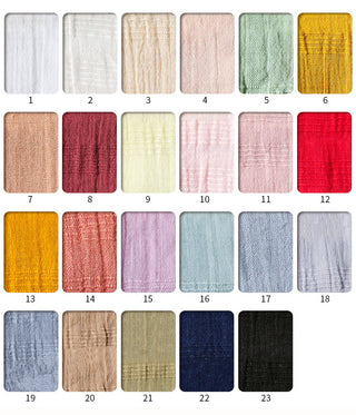 Solid Cotton Dobby Jacquard B023650 - 23 Colors Available