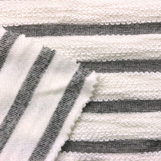 Solid Stretch Slub Cotton French Terry A2015P1