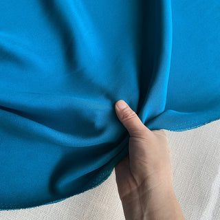 Yardblox Exclusive Luxury Silk Collection Solid Multi Color Non-Stretch Mulberry Silk Crepe De Chine DS26510 -30 Momme