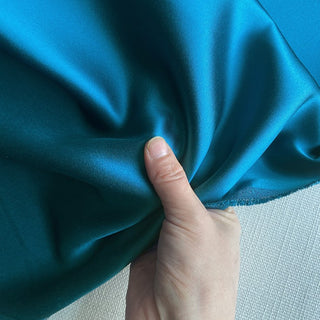 Yardblox Exclusive Luxury Silk Collection Solid Multi Color Non-Stretch 6A Mulberry Silk Charmeuse Satin DS26515 -40 Momme