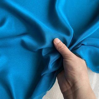 Yardblox Exclusive Luxury Silk Collection Solid Multi Color Non-Stretch Mulberry Silk Crepe De Chine DS26507 -12 Momme