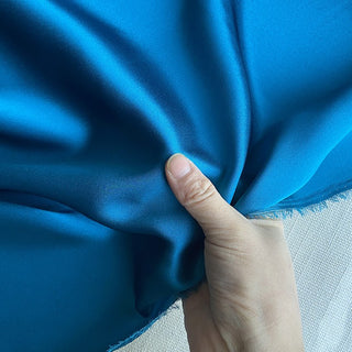 Yardblox Exclusive Luxury Silk Collection Solid Multi Color Non-Stretch 6A Mulberry Silk Charmeuse Satin DS26509 -19 Momme