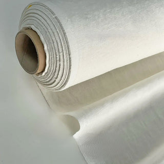 Made In France Premium Quality Solid Multi Color Non-Stretch Washed / Softened Organic Linen Plain Woven DS00515 -180/220 GSM