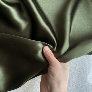 Yardblox Exclusive Luxury Silk Collection Solid Multi Color Non-Stretch 6A Mulberry Silk Charmeuse Satin DS26515 -40 Momme