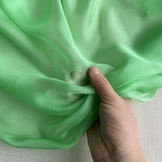 Yardblox Exclusive Luxury Silk Collection Solid Multi Color Non-Stretch Mulberry Silk Chiffon DS26503 -6 Momme