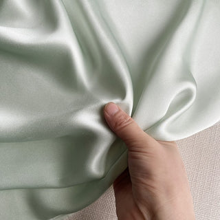 Yardblox Exclusive Luxury Silk Collection Solid Multi Color Non-Stretch 6A Mulberry Silk Charmeuse Satin DS26509 -19 Momme