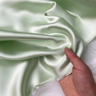 Yardblox Exclusive Luxury Silk Collection Solid Multi Color Non-Stretch 6A Mulberry Silk Charmeuse Satin DS26515 -40 Momme