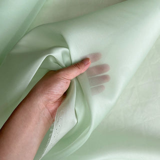 Yardblox Exclusive Luxury Silk Collection Solid Multi Color Non-Stretch Mulberry Silk Satin Face Organza DS26506 -12 Momme