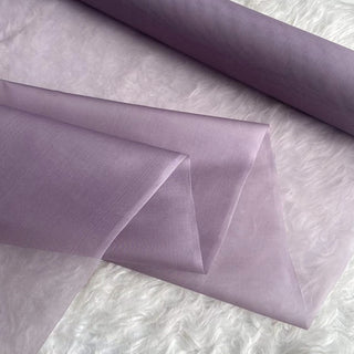 Yardblox Exclusive Luxury Silk Collection Solid Multi Color Non-Stretch Mulberry Silk Organza DS26504 -8 Momme