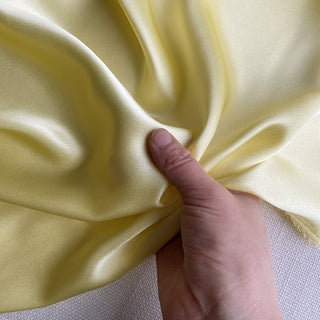 Yardblox Exclusive Luxury Silk Collection Solid Multi Color Non-Stretch 6A Mulberry Silk Charmeuse Satin DS26509 -19 Momme