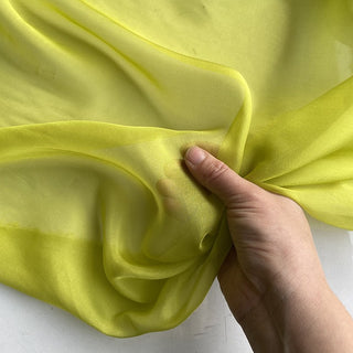 Yardblox Exclusive Luxury Silk Collection Solid Multi Color Non-Stretch Mulberry Silk Chiffon DS26503 -6 Momme