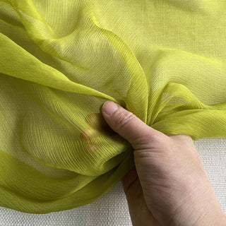 Yardblox Exclusive Luxury Silk Collection Solid Multi Color Non-Stretch Crinkled Mulberry Silk Georgette DS26502 -5 Momme