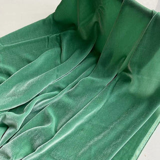 Yardblox Exclusive Luxury Silk Collection Solid Multi Color Non-Stretch Mulberry Silk Velvet DS26516 -40 Momme