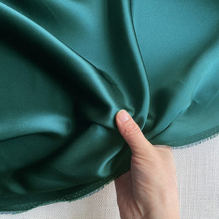 Yardblox Exclusive Luxury Silk Collection Solid Multi Color Non-Stretch 6A Mulberry Silk Charmeuse Satin DS26509 -19 Momme