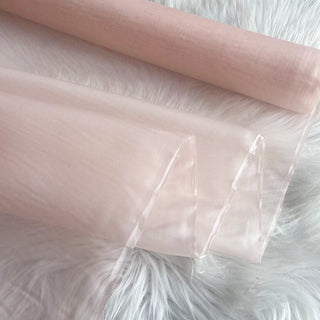 Yardblox Exclusive Luxury Silk Collection Solid Multi Color Non-Stretch Mulberry Silk Organza DS26504 -8 Momme