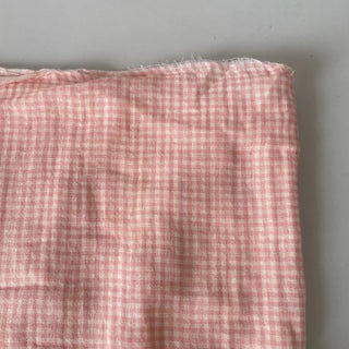 Korean Designer Gingham Multi Color Non-Stretch Cotton Double Gauze DS16678