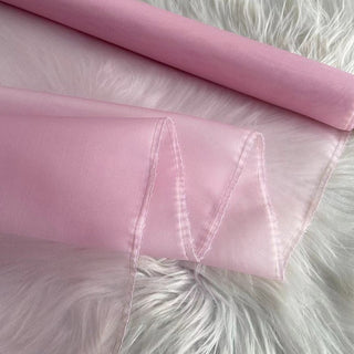 Yardblox Exclusive Luxury Silk Collection Solid Multi Color Non-Stretch Mulberry Silk Organza DS26504 -8 Momme