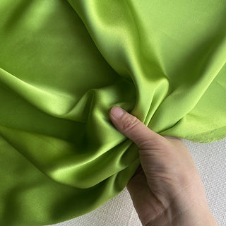 Yardblox Exclusive Luxury Silk Collection Solid Multi Color Non-Stretch 6A Mulberry Silk Charmeuse Satin DS26514 -30 Momme