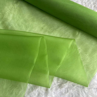 Yardblox Exclusive Luxury Silk Collection Solid Multi Color Non-Stretch Mulberry Silk Organza DS26504 -8 Momme