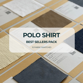 Polo Shirt Fabrics - Best Selling Swatch Pack of 10