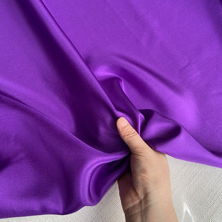 Yardblox Exclusive Luxury Silk Collection Solid Multi Color Non-Stretch Matte Mulberry Silk Habotai DS26505 -10 Momme