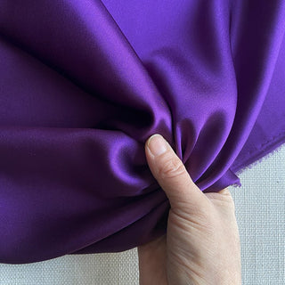 Yardblox Exclusive Luxury Silk Collection Solid Multi Color Non-Stretch 6A Mulberry Silk Charmeuse Satin DS26509 -19 Momme