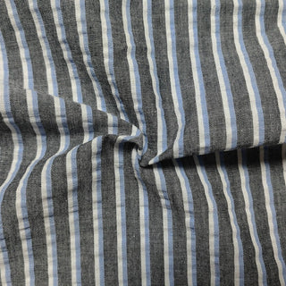Stripes Salt shrinking / Puckered Cotton Seersucker RT01514