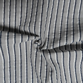 Stripes Salt shrinking / Puckered Cotton Seersucker RT01514