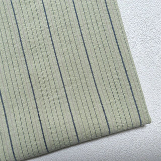 Stripes Salt shrinking / Puckered Washed Cotton Plain Woven RT01515