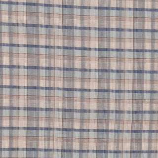 Plaid Salt shrinking / Puckered Washed Cotton Plain Woven RT01518