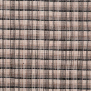 Plaid Salt shrinking / Puckered Washed Cotton Plain Woven RT01518
