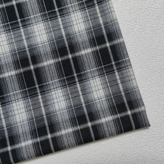 Plaid Cotton Plain Woven RT01523