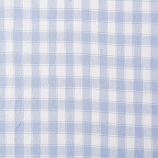 Gingham Washed Cotton Plain Woven RT01525