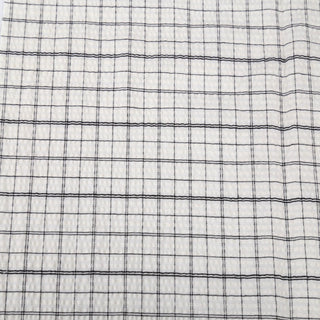 Plaid Salt shrinking / Puckered Cotton Seersucker RT01526