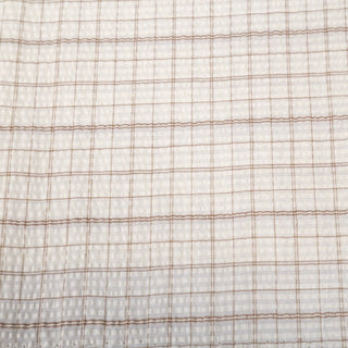 Plaid Salt shrinking / Puckered Cotton Seersucker RT01526